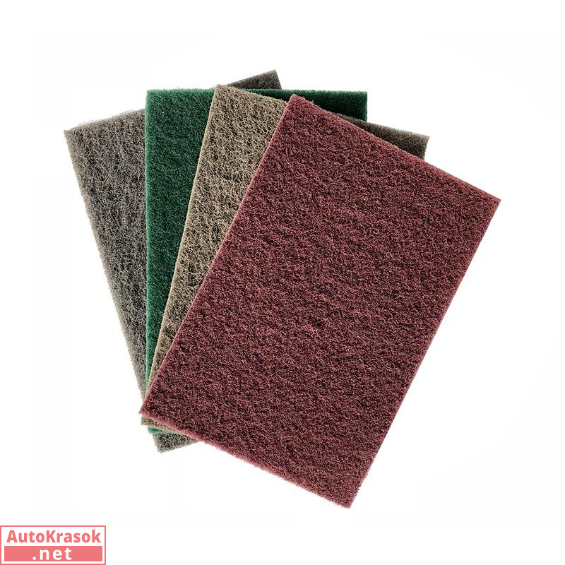 Нетканый абразивный материал 152х229мм ULTRA FINE, серый, 126156, RoxelPro