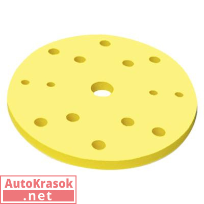 Подложка-переходник Tolex microVelcro, 150 мм, 15 отверстий, 9710027, Kovax