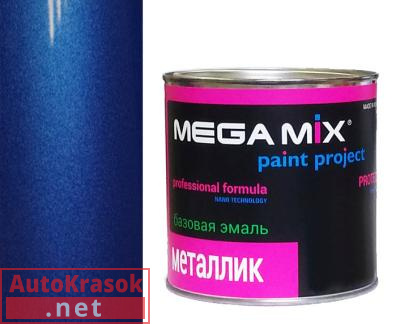 Краска 499 Ривьера (BSF) эмаль металлик, 880 мл,  MegaMix