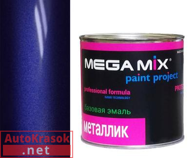 Краска 429 Персей (РК) эмаль металлик, 880 мл,  MegaMix