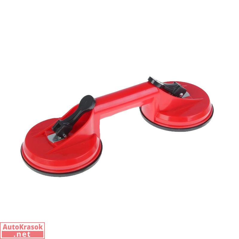 Присоска-стеклодомкрат двойная (80кг), 3060600, Китай/Россия