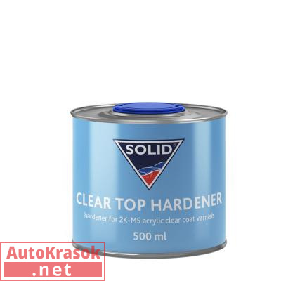 Отвердитель для 2K акрил-уретанового лака SOLID CLEARTOP, 500 мл, 3210.0500, SOLID