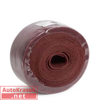 Рулон шлифовальный на нетканой основе Premium Scuff 115*10м FINE (красный), P360, 298.115.10.360, Sandwox