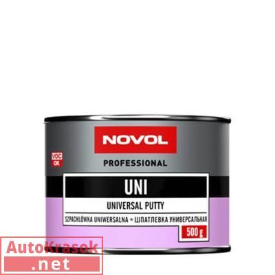Шпатлевка универсальная Новол uni 0,5 кг, 1101, Novol