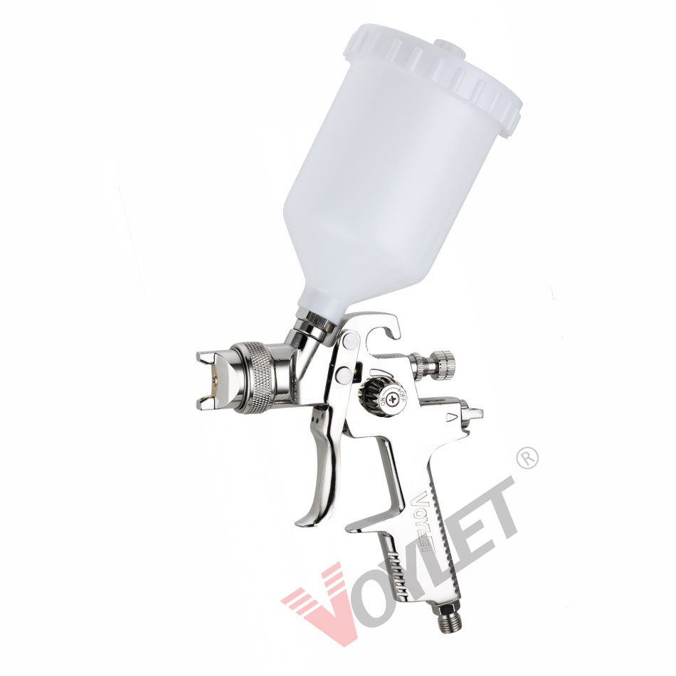 Краскопульт AB-17G-17 HVLP, бачок 600мл, дюза 1,7 мм, 005-00100, VOYLET