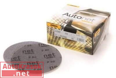 Круг абразивный Autonet 125мм Р80 (50шт в упаковке), AE23205080, Mirka
