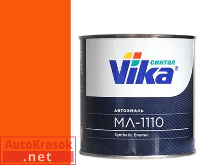 Краска апельсин КАМАЗ, меламиноалкидная МЛ-1110, 2,0 кг,  VIKA
