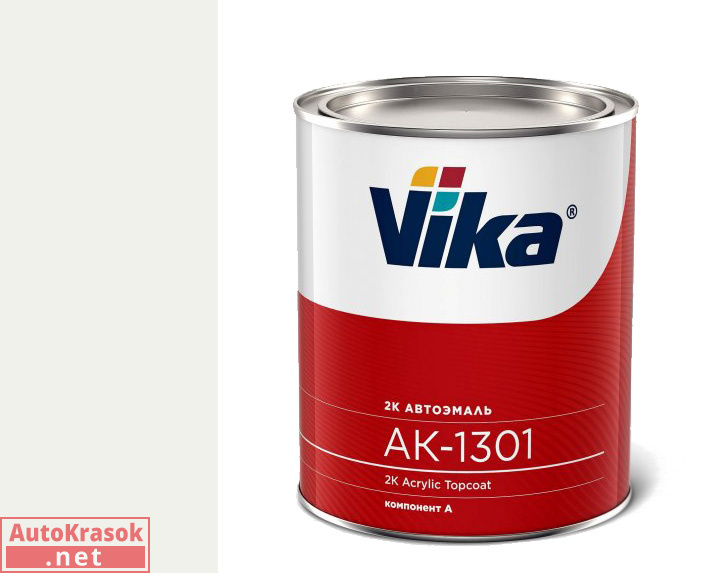 RAL 9016 белый, акриловая эмаль АК1301, 0,85 кг, VIKA