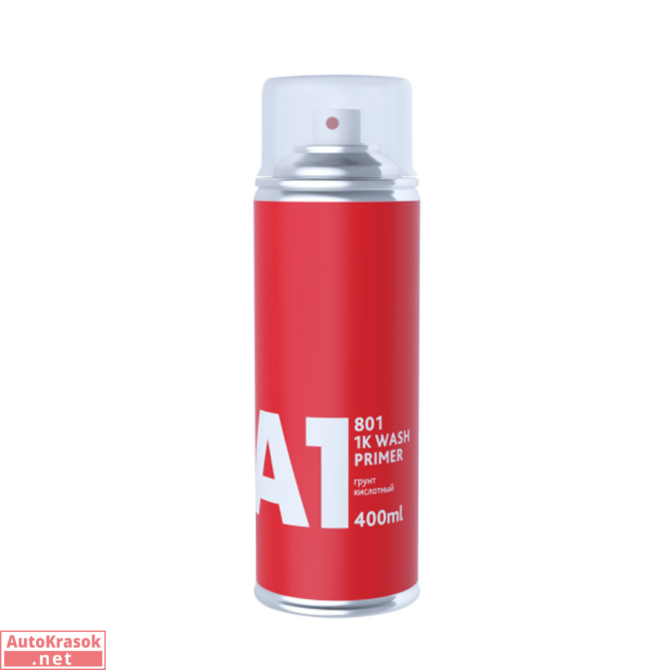 Грунт кислотный 801 1K WASHPRIMER, аэрозоль, 400 мл, A1 Грунт кислотный 801 1K WASHPRIMER, аэрозоль, 400 мл, A1