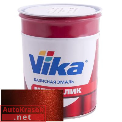 Краска 132 Вишневый сад, Базисная Вика металлик, 0,9 кг,  VIKA