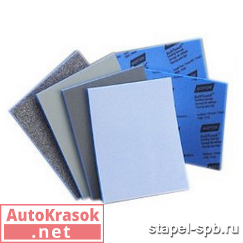 Шлифовальные губки Soft-Touch Ultra Fine Р800/Р1000, 63642550603, Norton