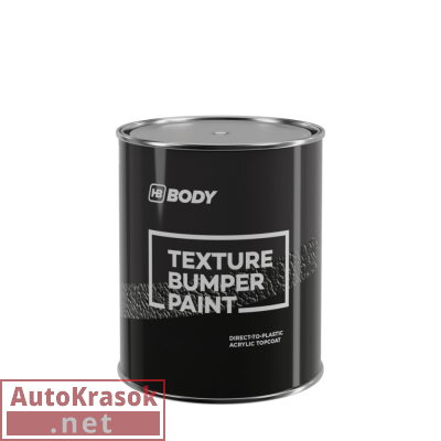 Краска для бамперов структурная черная Боди, 1 л, 4120200001 Body HB