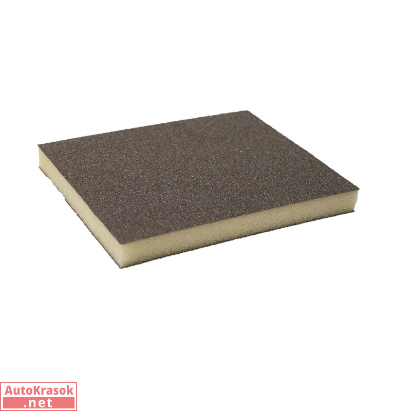 Абразивная губка двусторонняя 2*2, Medium Grey, размер 123*98*13 мм, Kovax