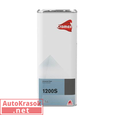 Лак акриловый 1200S UNIVERSAL CLEAR, универсальный, 5 л, 1250073755, CROMAX