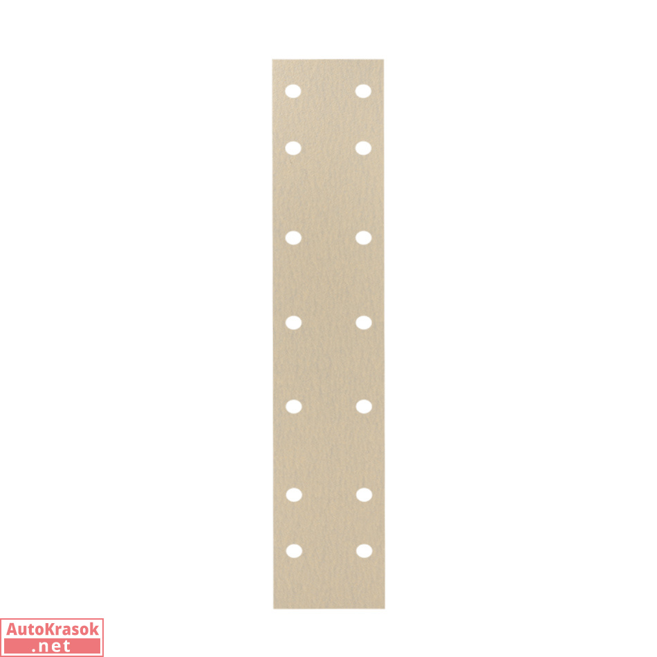 Полоски Hanko Yellow AP33M, 70*420 мм, 14 отверстий, P400 (упак 100 шт), Hanko