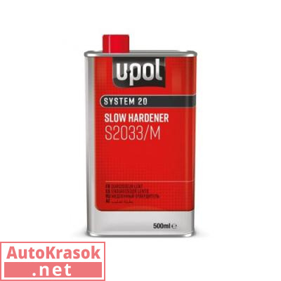 Отвердитель медленный (25-40°C), 1л, S2033/1, U-POL