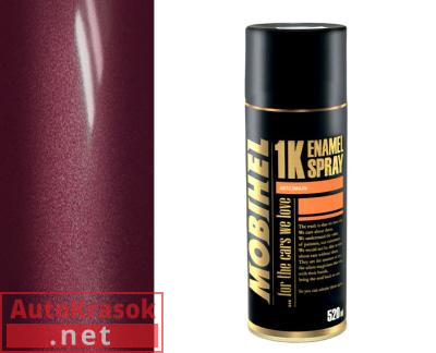 Краска 132 вишня, аэрозоль металлик, 520 мл, 41977602А MOBIHEL
