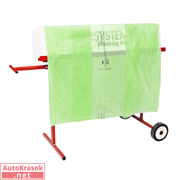 Пленка маскировочная, зеленая 4х150м, 155566, CarSystem