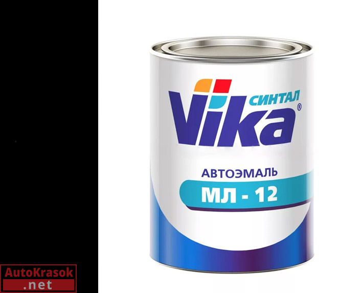 черная, эмаль МЛ-12, 0,8 кг, VIKA