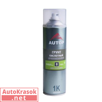 Грунт кислотный, протравливающий №8, Acid Etch Primer, зеленый, 650 мл ATP-A07826, Autop