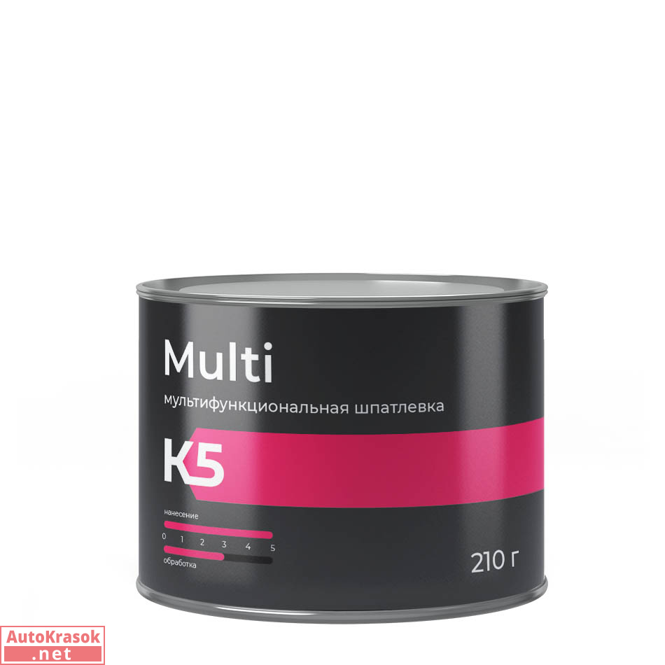 Шпатлевка K5 Multi Мультифункциональная 210 г, 224.0210.05, K5