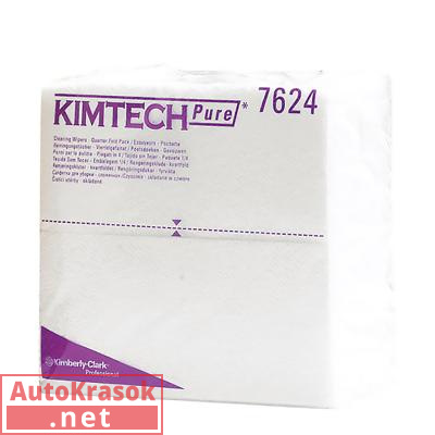 Салфетка протирочная Kimberly-Klark, "Кимтекс Пьюр" бел. (38*35см*35шт), 7624, KIMBERLY-CLARK