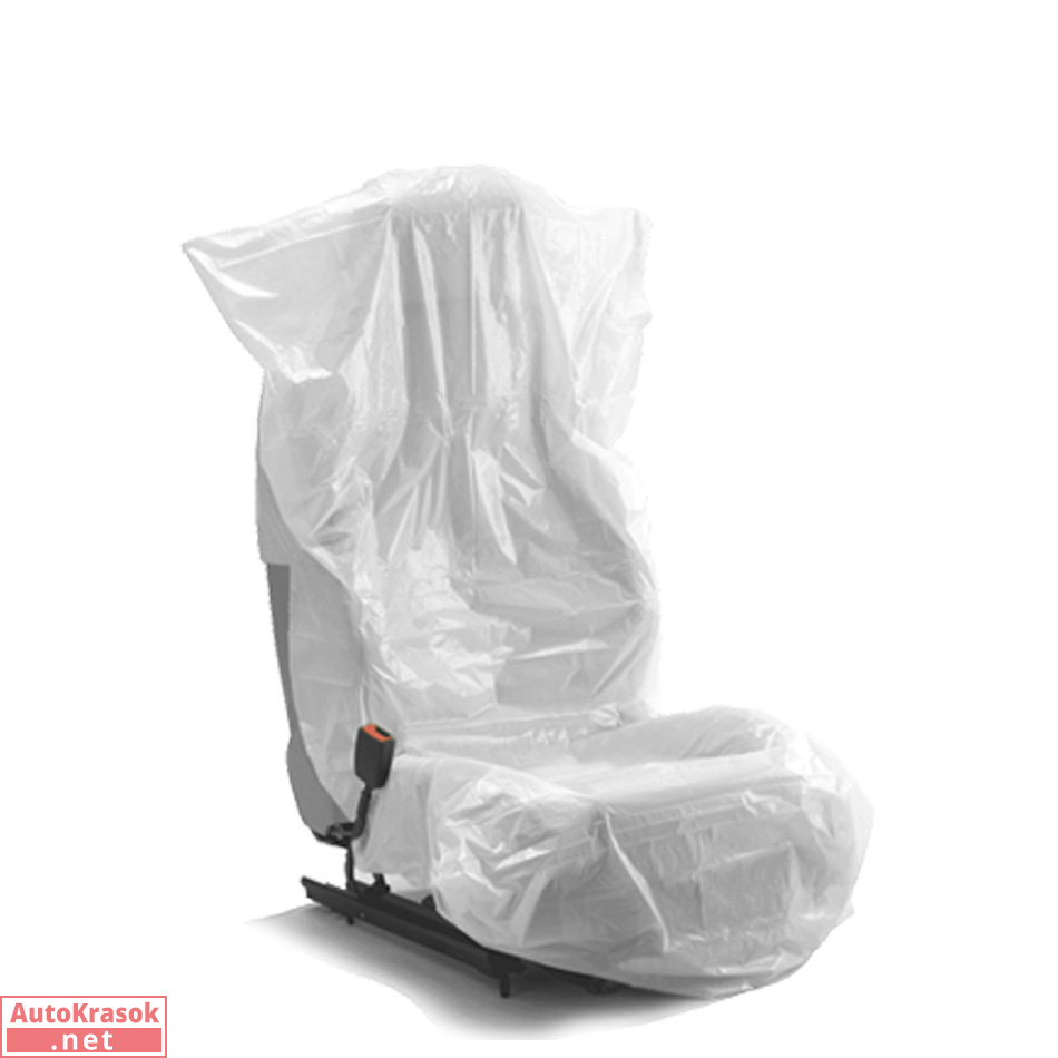 Накидка на сидение Seat covers белые, 790 мм * 1300 мм * 0,010 мкм (100 шт.), SOLID