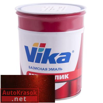 Краска 192 Портвейн, Базисная Вика металлик, 0,9 кг,  VIKA
