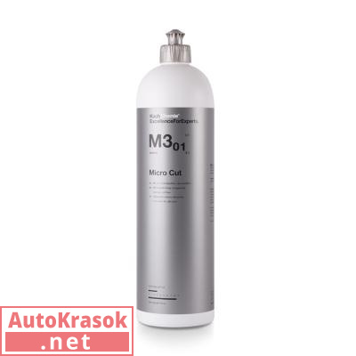 Micro Cut M3.01 1л.  Полировальная паста антиголограммная (P3000), 349001, Koch Chemie