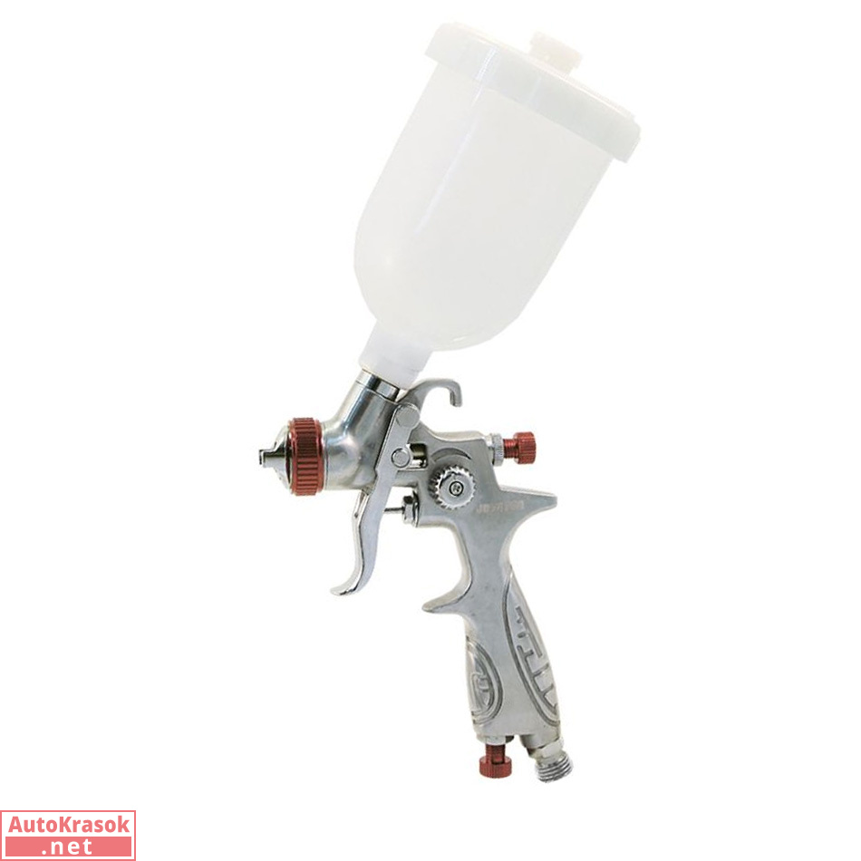 Миникраскопульт Mini JL887 HVLP, верхний бачок 0,125 л, дюза 0,8 мм, Jeta Pro