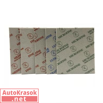 Абразивная губка Softback 140 x 115мм, Fine, 159608, RoxelPro