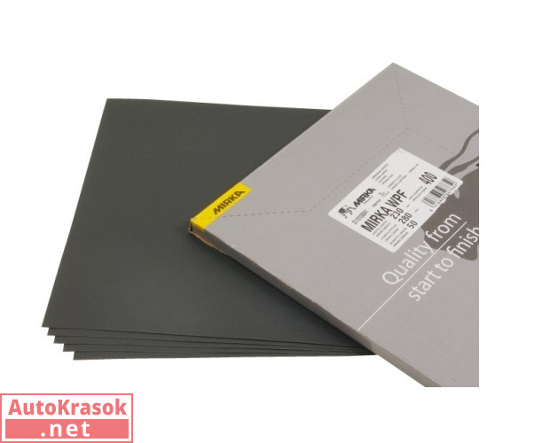 Бумага наждачная водостойкая Mirka WPF 230x280мм P800, Mirka