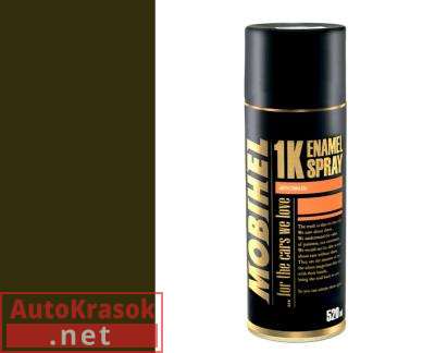 Краска 303 хаки, аэрозоль алкидная, 520 мл, 40467902А MOBIHEL