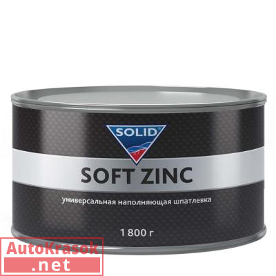 Шпатлевка универсальная наполняющая PROFESSIONAL LINE SOFT ZINC, 1,8 кг, 508.8180, SOLID