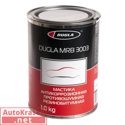 Мастика резинобитумная Дугла МРБ 3003, уп. 1 кг, D010101, Dugla