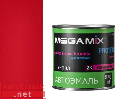 Краска 170 Торнадо, эмаль акриловая АК-1311, 0,8 кг,  MegaMix