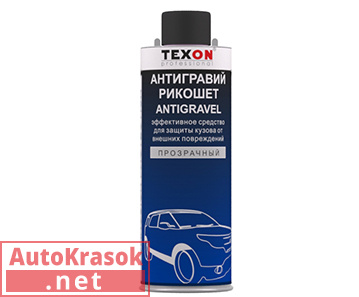 Антигравийное покрытие "Рикошет", прозрачный 1л, ТХ181544, Texon