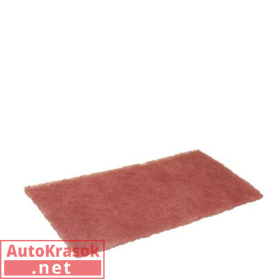 Матирующая губка скотч-брайт KOFLE-X, VERY FINE красная, 115 х 230 мм, 9007952, Kovax