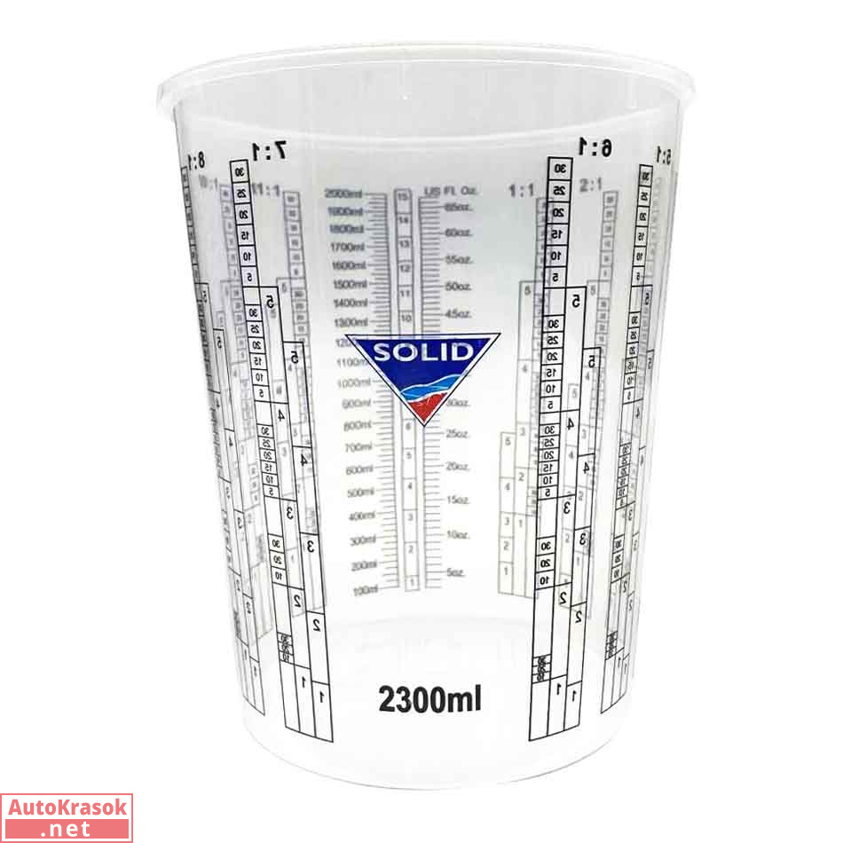 Мерная емкость 3000 MEBTANK, 2300 мл (упак. 100 шт), SOLID
