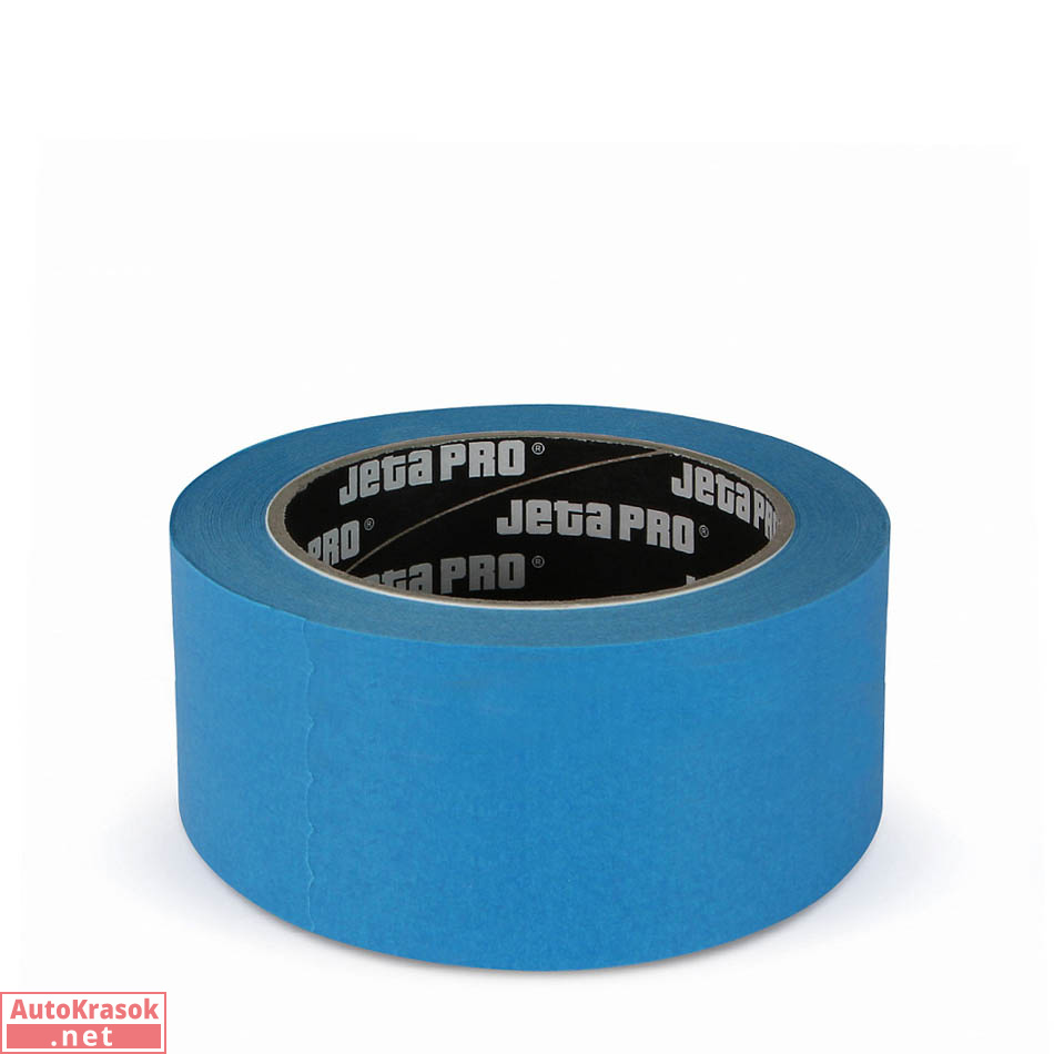 Лента маскирующая JetaPro Blue термостойкая, синяя, 50 мм*40 м, Jeta Pro Лента маскирующая JetaPro Blue термостойкая, синяя, 50 мм*40 м, Jeta Pro