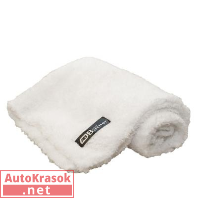 Салфетка из микрофибры, двухсторонняя без обметки краев, белая, 40*40 см, 600 гр, 12.0999.W, Adolf Bucher
