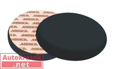 Диск полировальный поролоновый черный, мягкий, 150мм/6", липучка (POLISHING PAD 3000), 7993100111, Mirka