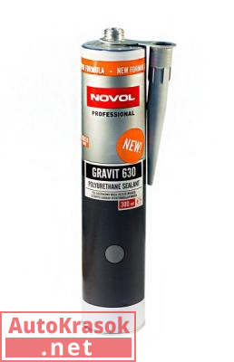 Герметик полиуретановый Novol GRAVIT 630 серый, туба. 310 мл, 33101, Novol