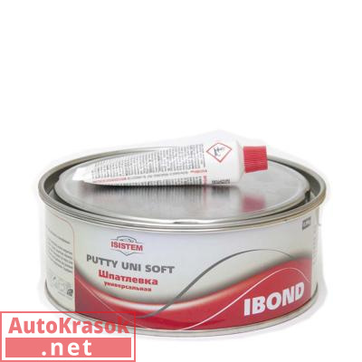 Шпатлевка универсальная IBOND UNI SOFT, белая 0,90 кг, IS-IB-USP-900, ISISTEM