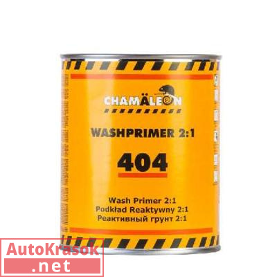 Грунт реактивный Wash Primer, 1 л 14045, CHAMALEON