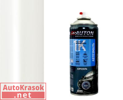 Краска 201 белая, алкидная автоэмаль аэрозоль. 520 мл, ATN-A46124 AUTON