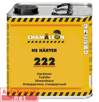Отвердитель 222 стандартный  лаку 155, 2,5 л, 12227, CHAMALEON