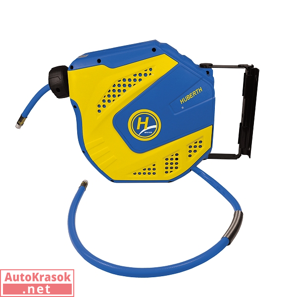 Шланг П/У, армированный, 15м, 10х14мм, 1/4', на самоскручивающейся катушке, RP211015, Huberth