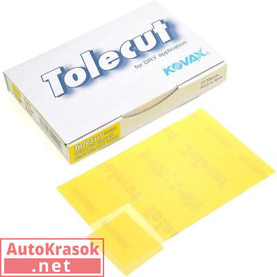 Клейкий лист Tolecut Lemon K800, желтый, 29*35 мм, 1 лист (8 шт), 1911527, Kovax