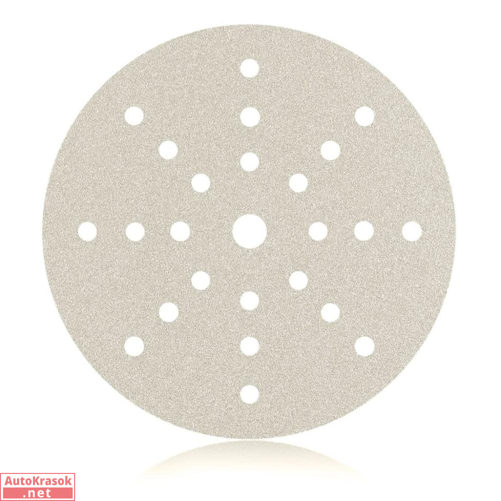 Шлифовальный круг 510 White, D=225 мм, 24+1 отв., P40, 510495040, SMIRDEX